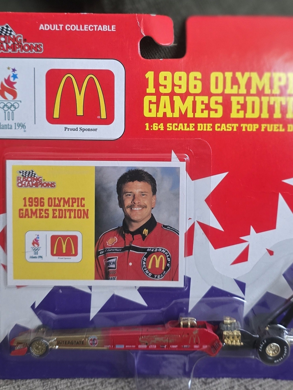 McDonald's Red and Yellow 1996 Olympic Games Edition Home Game Collectible